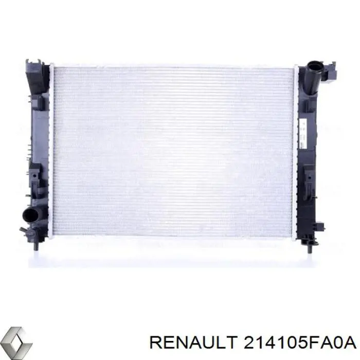 214105FA0A Renault (RVI) Radiador de esfriamento de motor