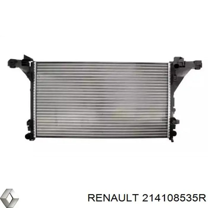 214108535R Renault (RVI) Radiador de esfriamento de motor