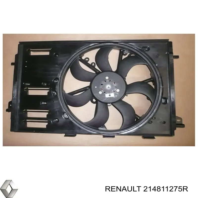 Compre 214811275R Renault (RVI) Difusor do radiador de esfriamento, montado com motor e roda de aletas