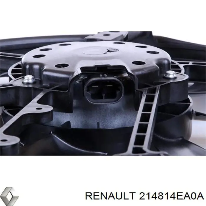 Difusor do radiador de esfriamento, montado com motor e roda de aletas 214814EA0A Renault (RVI)