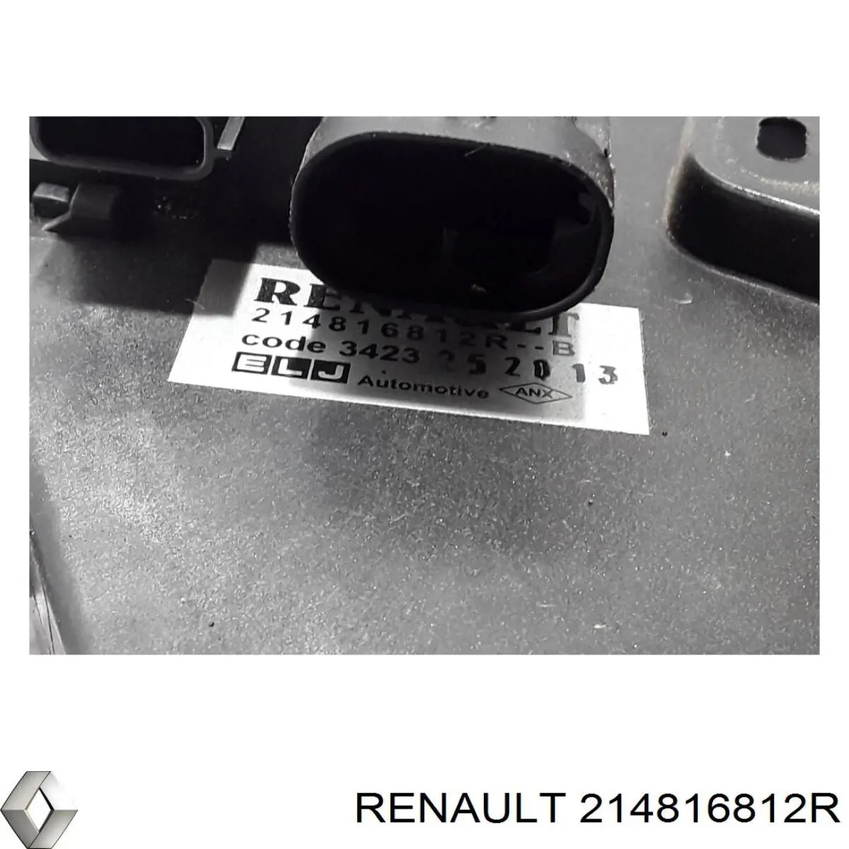214816812R Renault (RVI) Difusor do radiador de esfriamento, montado com motor e roda de aletas