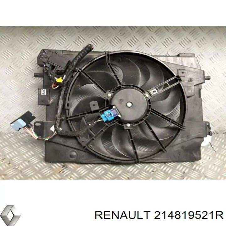 214819521R Renault (RVI) Ventilador (roda de aletas) do radiador de esfriamento
