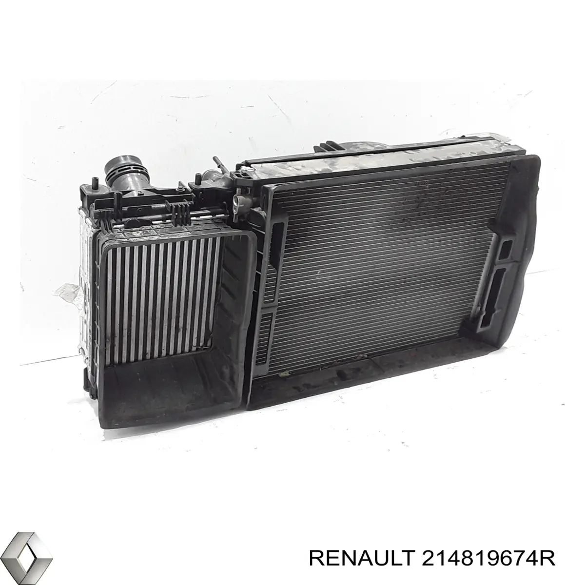 Difusor do radiador de esfriamento, montado com motor e roda de aletas Renault (RVI) 214819674R preço, a partir de 162,81 USD