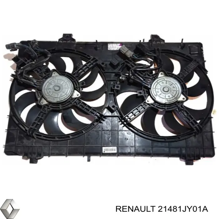 Ventilador elétrico de esfriamento montado (motor + roda de aletas) Renault Koleos  HY0