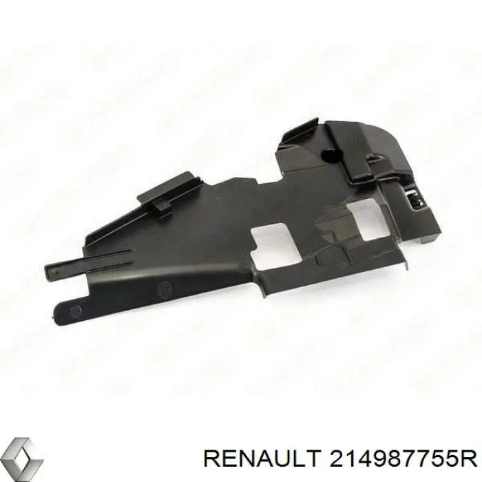 Compre 214987755R Renault (RVI) Conduto de ar (defletor) direito do radiador