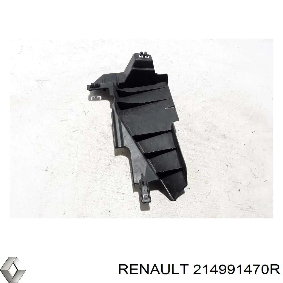 214991470R Renault (RVI) Conduto de ar (defletor) esquerdo do radiador
