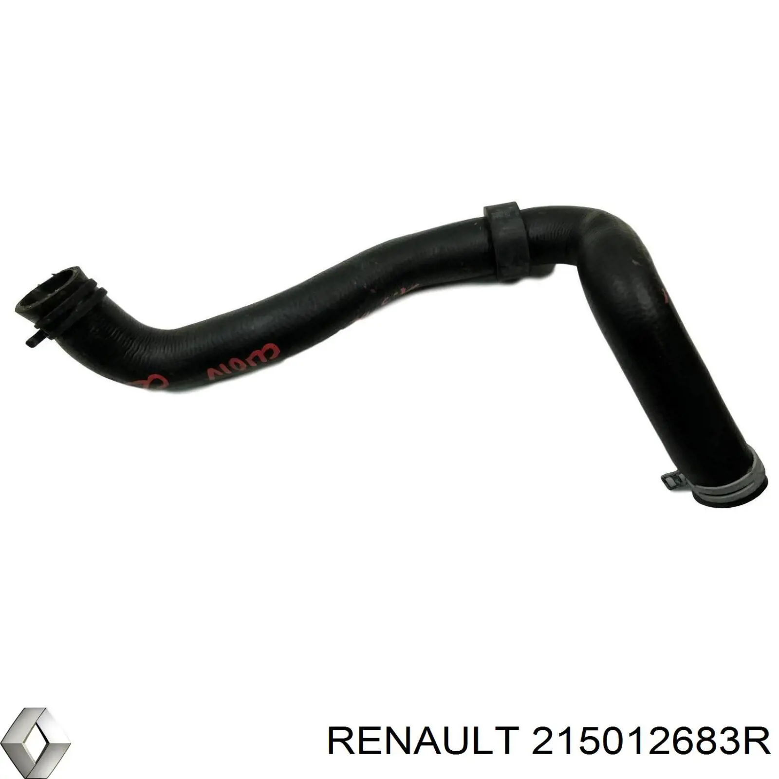 215012683R Renault (RVI) Mangueira (cano derivado) do radiador de esfriamento superior