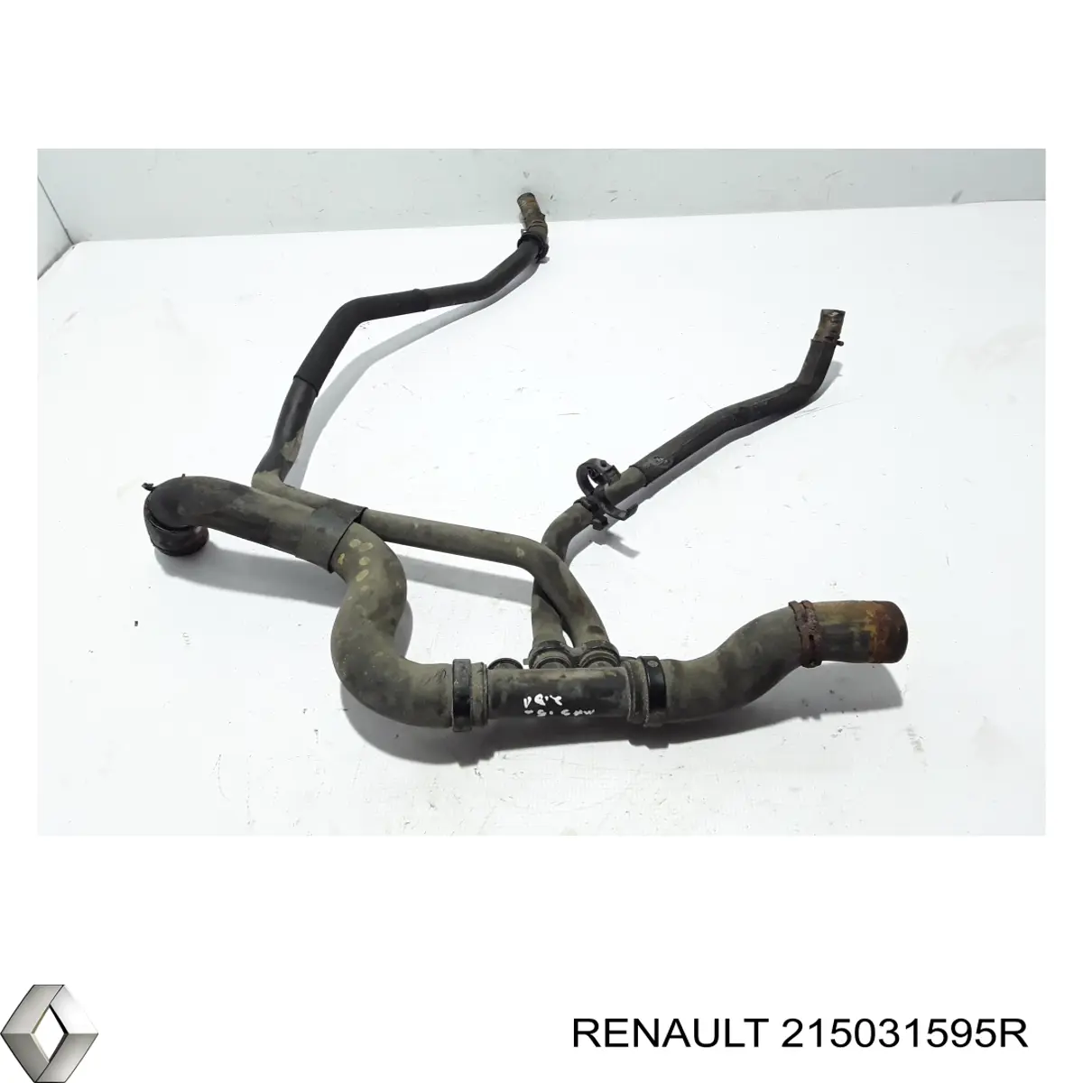 215031595R Renault (RVI) Mangueira (cano derivado) inferior do radiador de esfriamento
