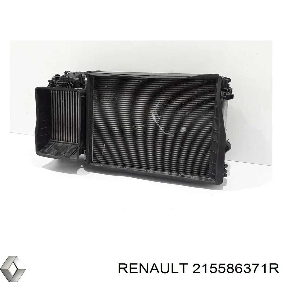 Conduto de ar (defletor) do radiador de intercooler Renault (RVI) 215586371R preço, a partir de 40,29 USD