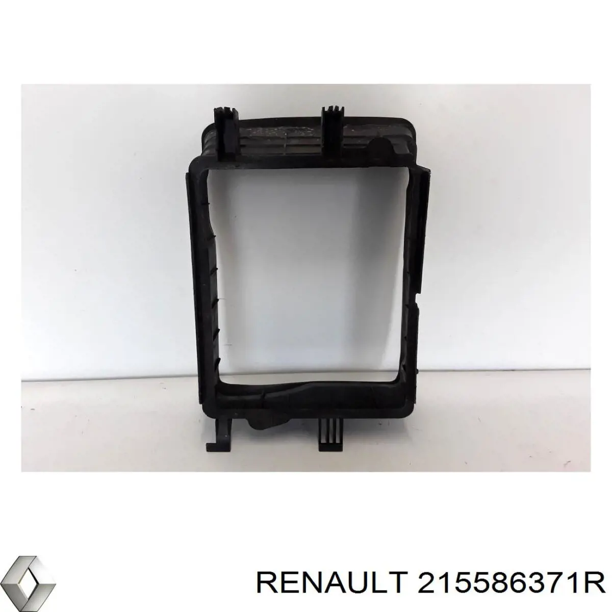 215586371R Renault (RVI) Conduto de ar (defletor) do radiador de intercooler