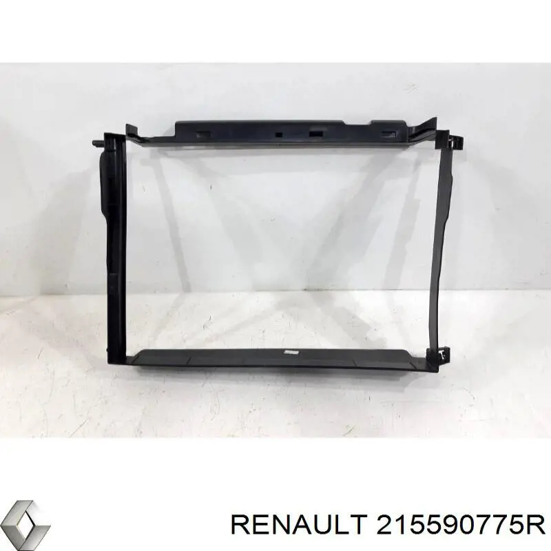 215592677R Renault (RVI) Conduto de ar (defletor) do radiador