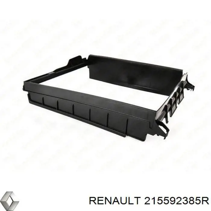 215592385R Renault (RVI) Conduto de ar (defletor) do radiador