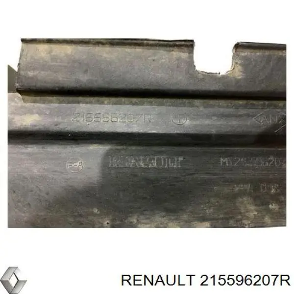 215596207R Renault (RVI) Conduto de ar (defletor) do radiador