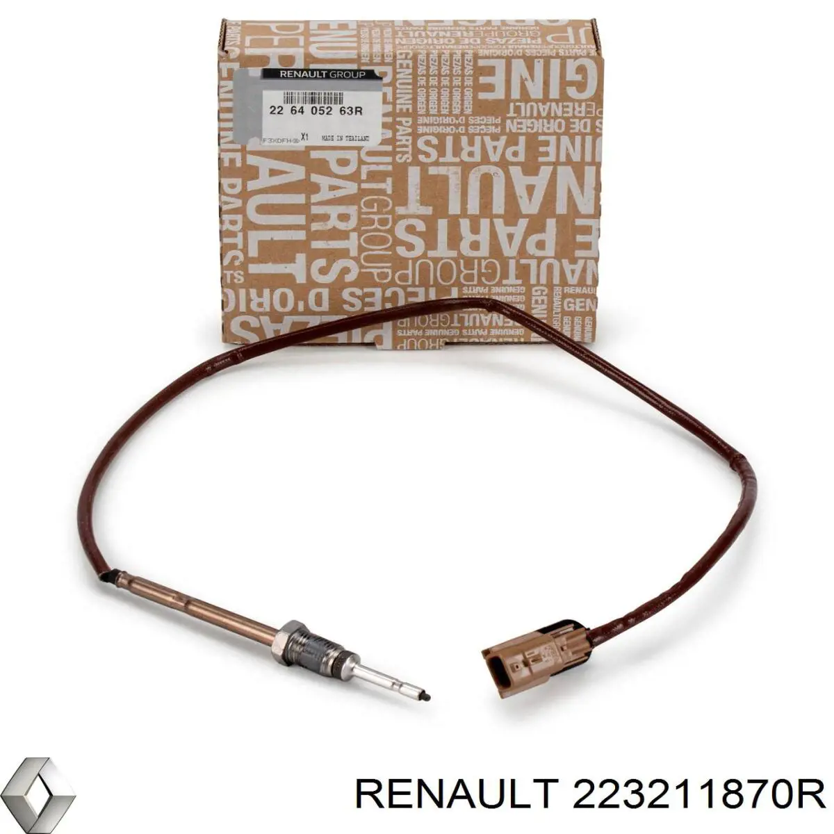 Compre 223211870R Renault (RVI) Tubo de sensor de pressão dos gases de escape