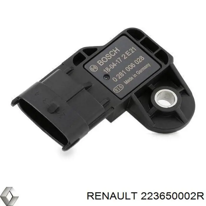 223650002R Renault (RVI) Sensor de pressão no coletor de admissão, MAP