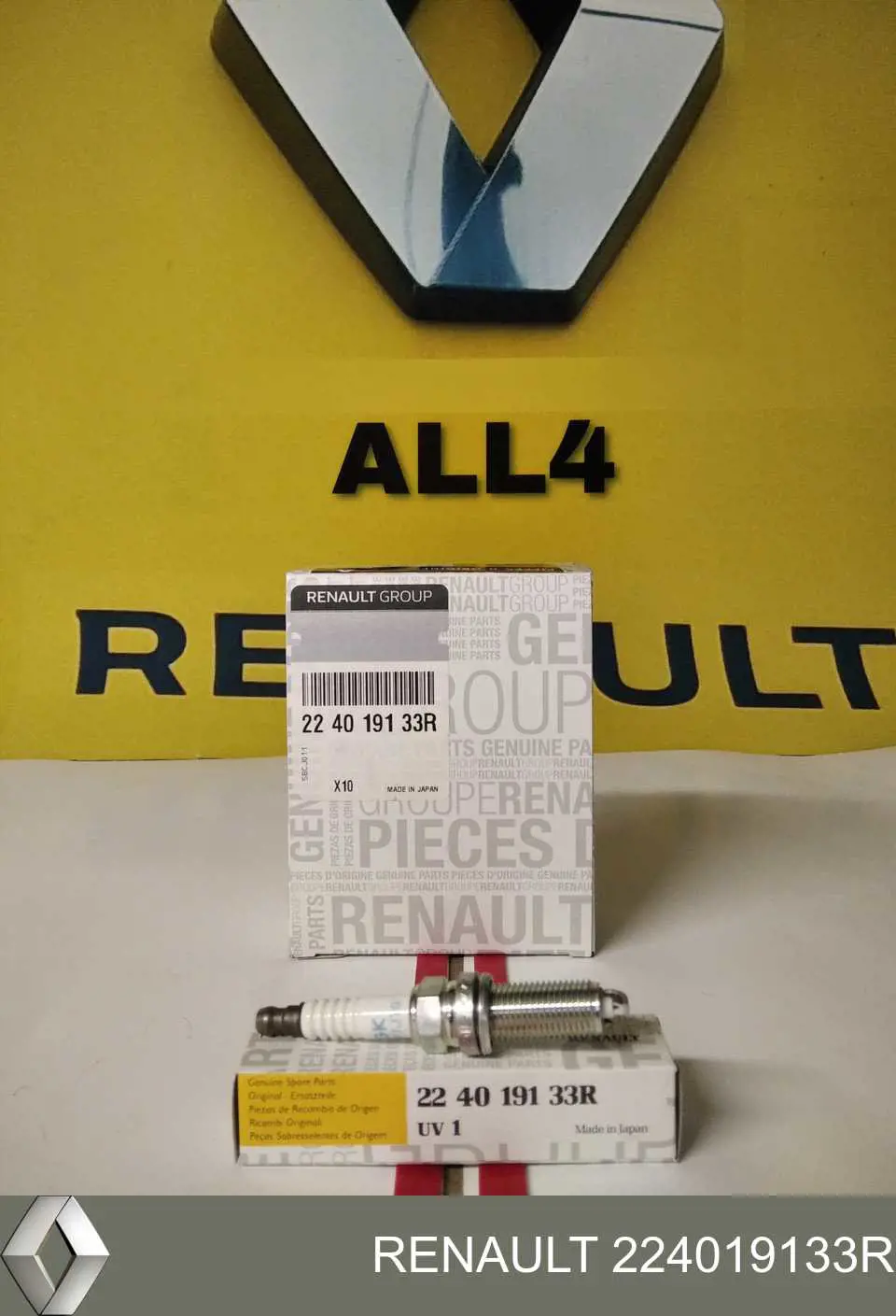 Vela de ignição Renault (RVI) 224019133R preço, a partir de 14,11 USD