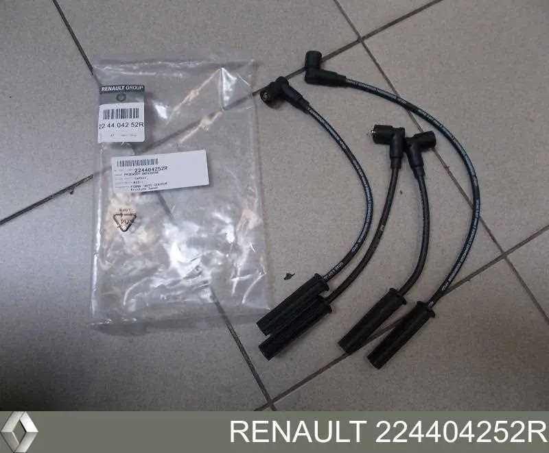 224404252R Renault (RVI) Fios de alta voltagem, kit