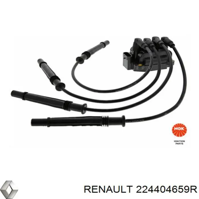 Compre 224404659R Renault (RVI) Fios de alta voltagem, kit