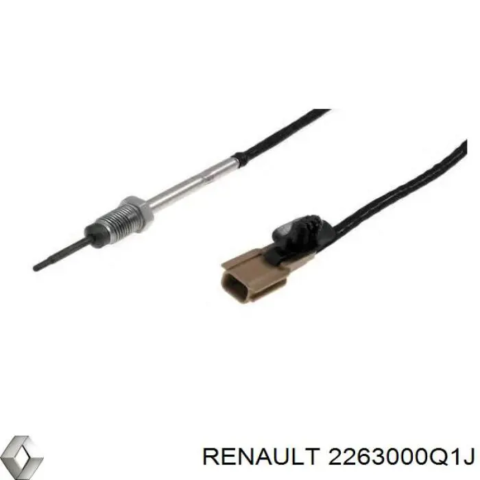 Compre 2263000Q1J Renault (RVI) Sensor de temperatura dos gases de escape (GE), antes de turbina