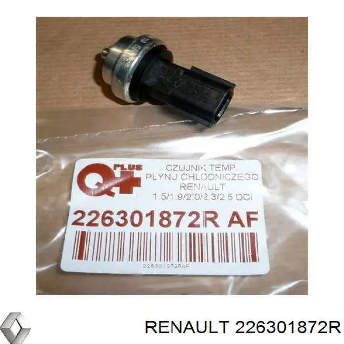 Compre 226301872R Renault (RVI) Sensor de temperatura do fluido de esfriamento