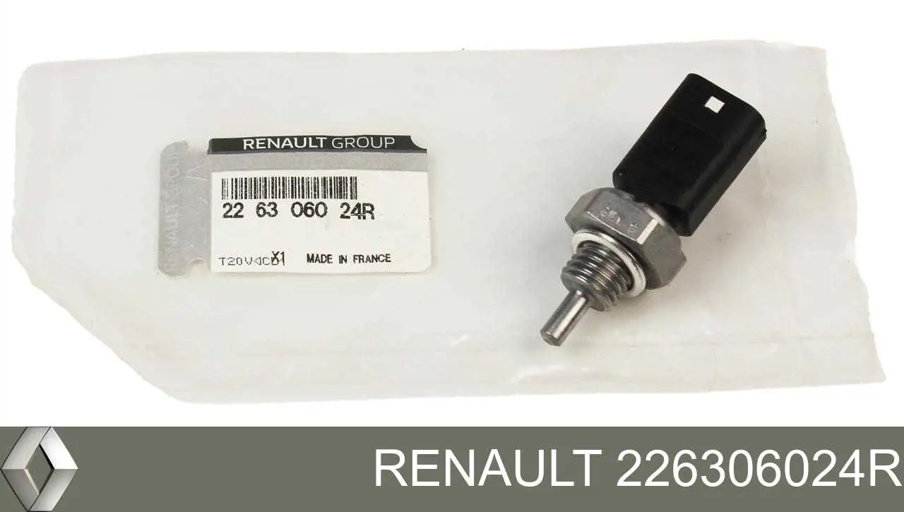 226306024R Renault (RVI) Sensor de temperatura do fluido de esfriamento