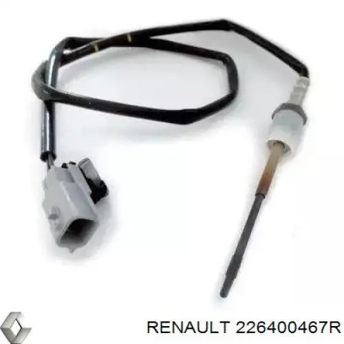 226400467R Renault (RVI) Sensor de temperatura dos gases de escape (GE), de filtro de partículas diesel