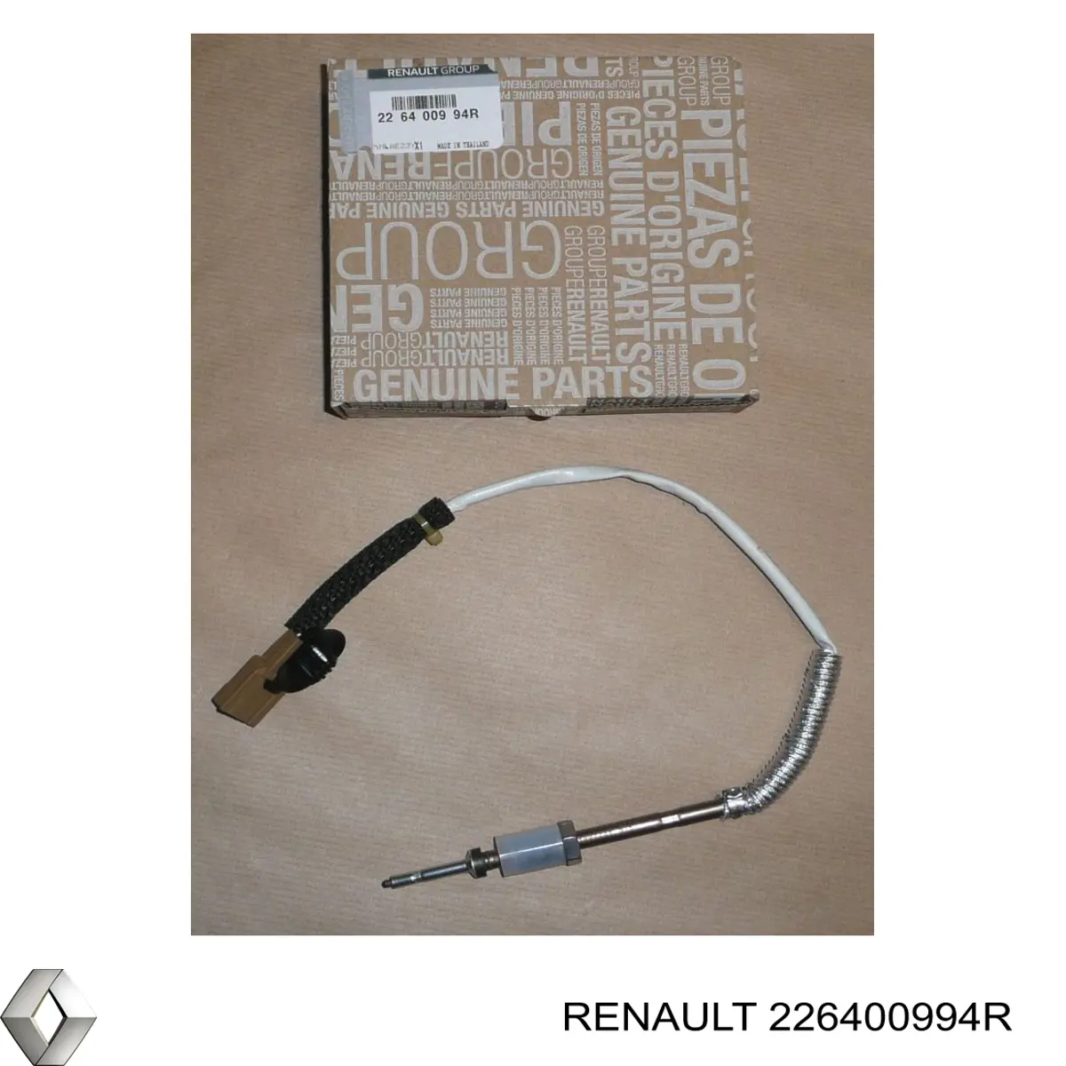 Sensor de temperatura dos gases de escape (GE), antes de turbina Renault (RVI) 226400994R preço, a partir de 60,76 USD