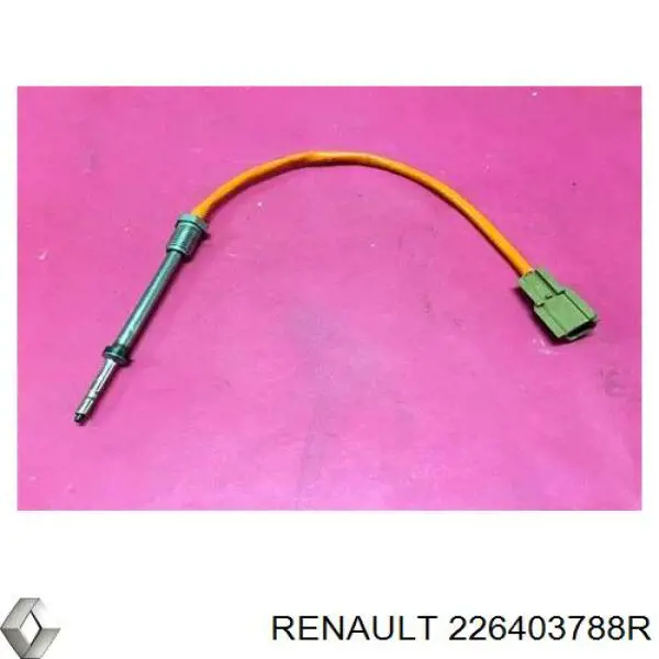 Sensor de temperatura dos gases de escape (GE), até o catalisador Renault (RVI) 226403788R preço, a partir de 77,47 USD