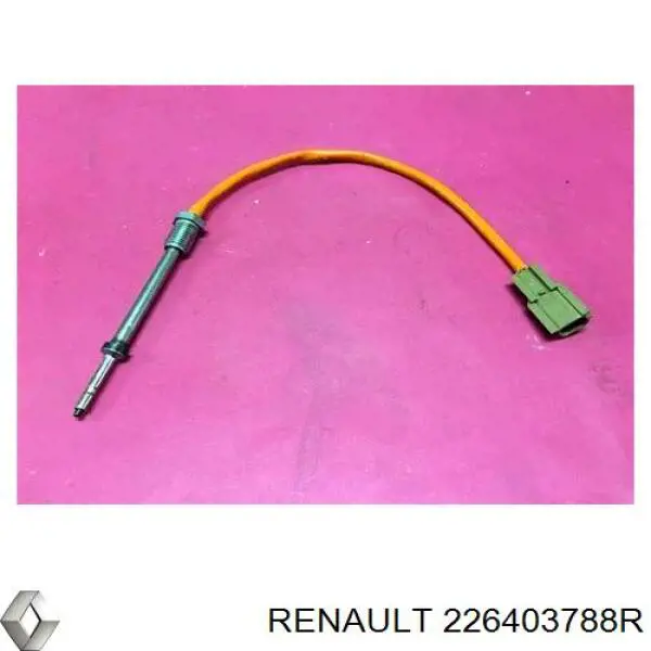 Compre 226403788R Renault (RVI) Sensor de temperatura dos gases de escape (GE), até o catalisador