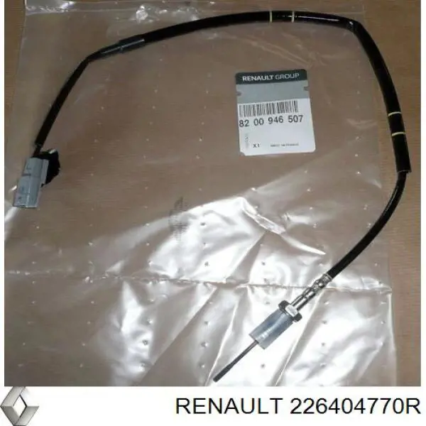 Compre 226404770R Renault (RVI) Sensor de temperatura dos gases de escape (GE), de válvula EGR