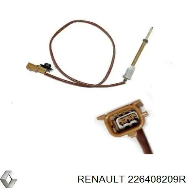 Sensor de temperatura dos gases de escape (GE), até o catalisador 93949 NGK