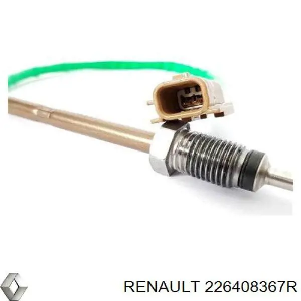 226408367R Renault (RVI) Sensor de temperatura dos gases de escape (GE), de válvula EGR