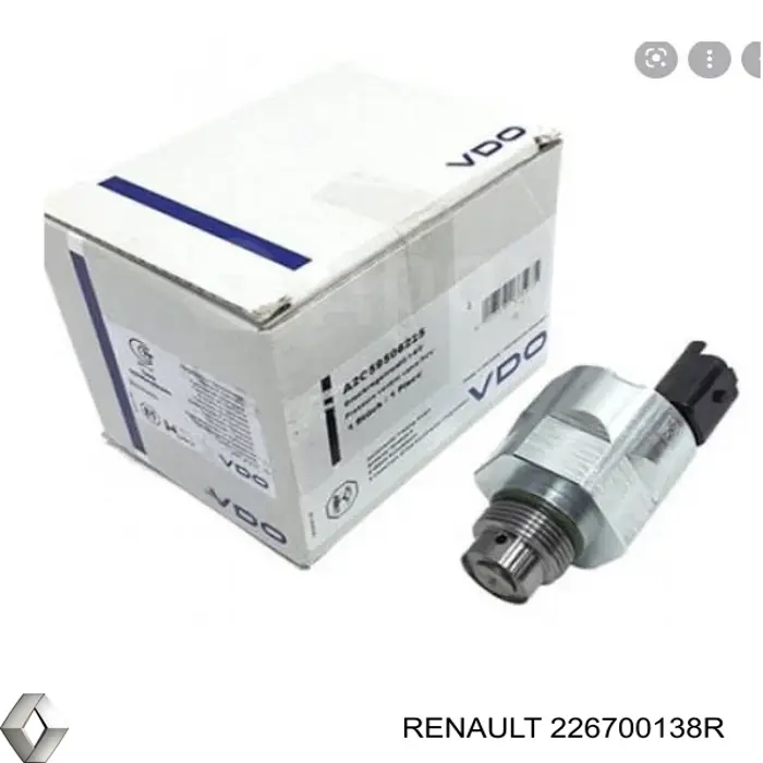 226700138R Renault (RVI) Válvula de regulação de pressão (válvula de redução da Bomba de Combustível de Pressão Alta) Common-Rail-System