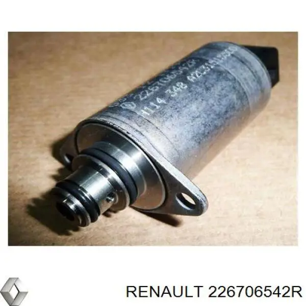 226706542R Renault (RVI) Regulador de pressão de combustível na régua de injectores