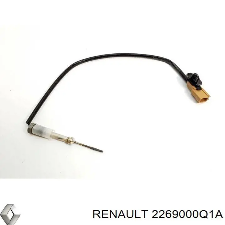 2269000Q1A Renault (RVI) Sensor de temperatura dos gases de escape (GE), de filtro de partículas diesel