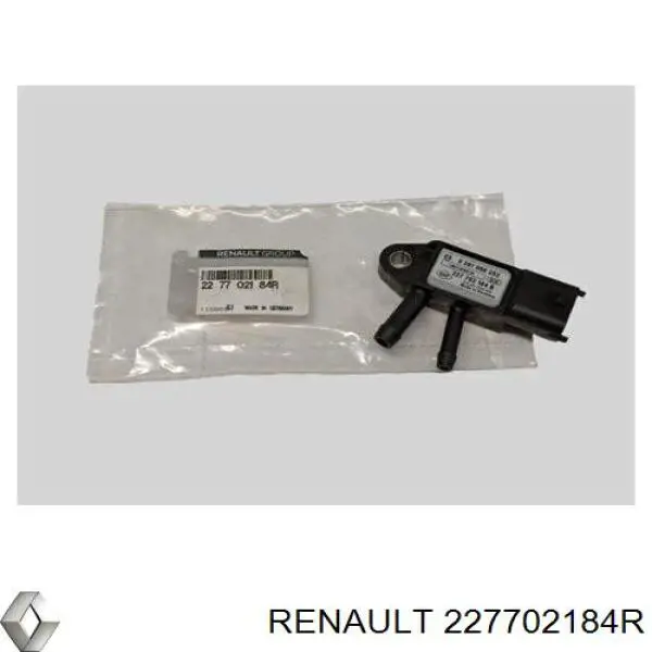 Compre 227702184R Renault (RVI) Sensor de pressão dos gases de escape