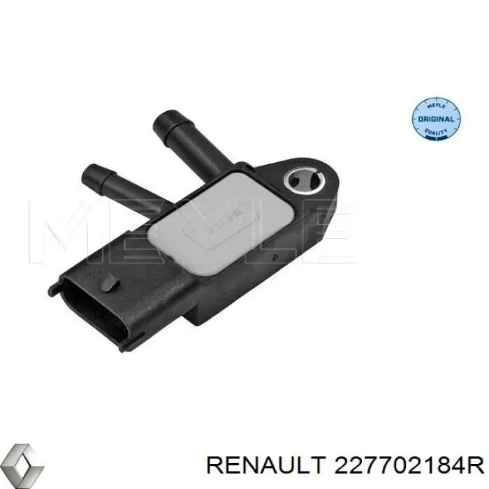 Sensor de pressão dos gases de escape 227702184R Renault (RVI)