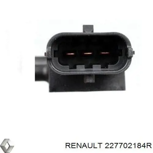 227702184R Renault (RVI) Sensor de pressão dos gases de escape