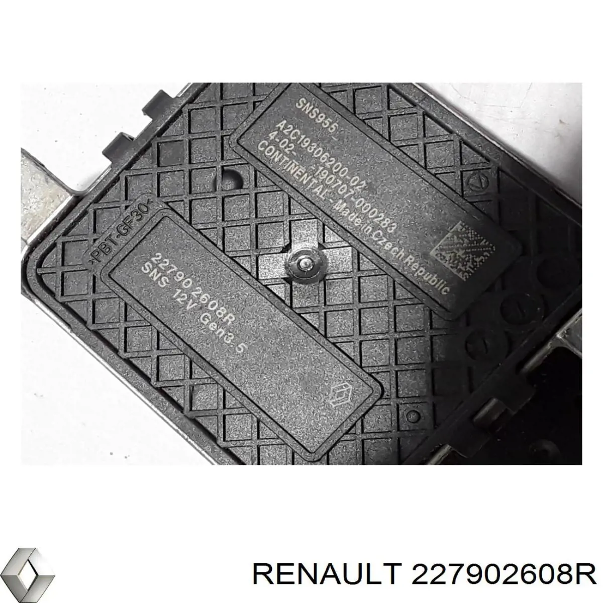 Sensor traseiro de óxidos de nitrogênio NOX 227902608R Renault (RVI)