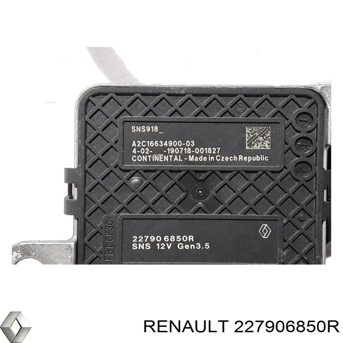 Compre 227906850R Renault (RVI) Sensor dianteiro de óxidos de nitrogênio NOX