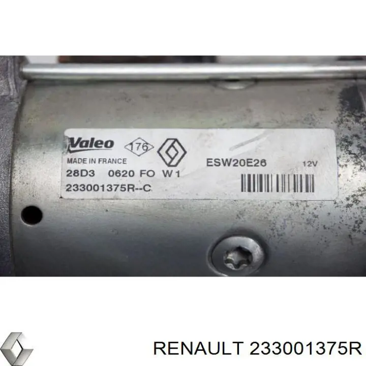 Compre 233001375R Renault (RVI) Motor de arranco