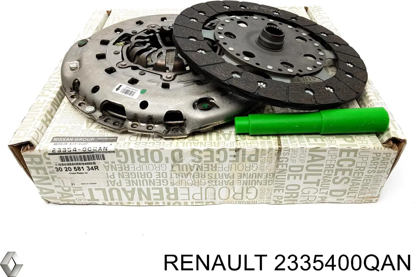 Compre 2335400QAN Renault (RVI) Kit de embraiagem (3 peças)