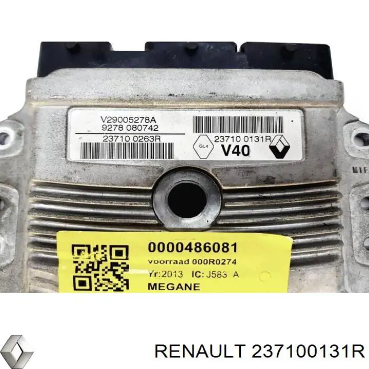 237100131R Renault (RVI) Módulo de direção (Centralina eletrônica) de motor