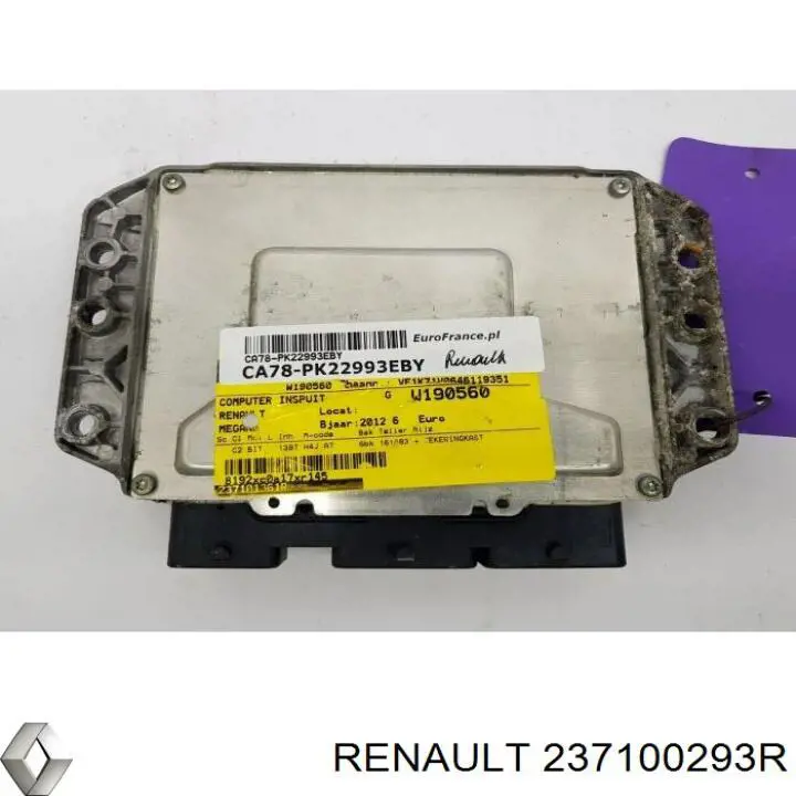 237100293R Renault (RVI) Módulo de direção (Centralina eletrônica) de motor