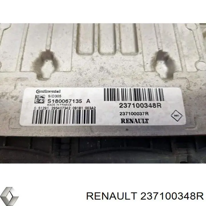Módulo de direção (Centralina eletrônica) de motor Renault (RVI) 237100348R