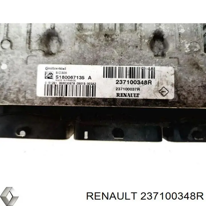 237100348R Renault (RVI) Módulo de direção (Centralina eletrônica) de motor