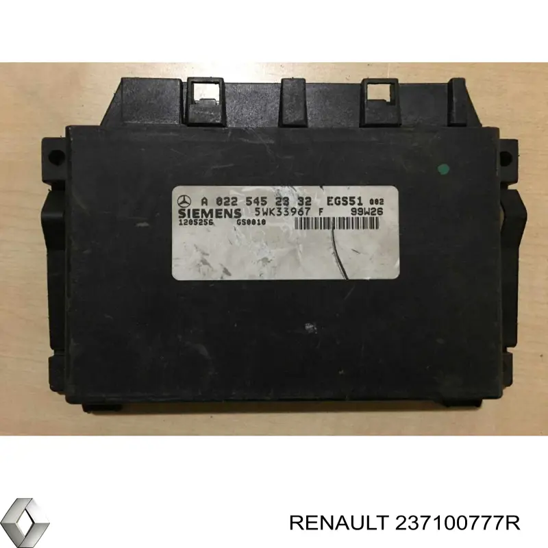 237100777R Renault (RVI) Módulo de direção (Centralina eletrônica) de motor