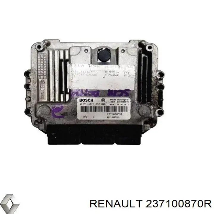 Módulo de direção (Centralina eletrônica) de motor Renault (RVI) 237100870R preço, a partir de 178,77 USD