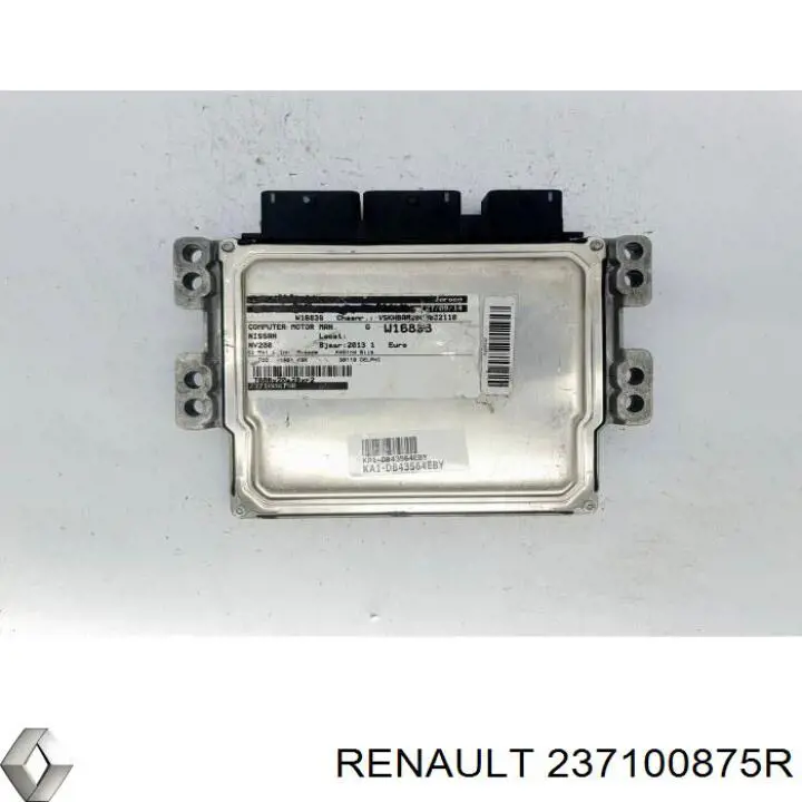 237100875R Renault (RVI) Módulo de direção (Centralina eletrônica) de motor