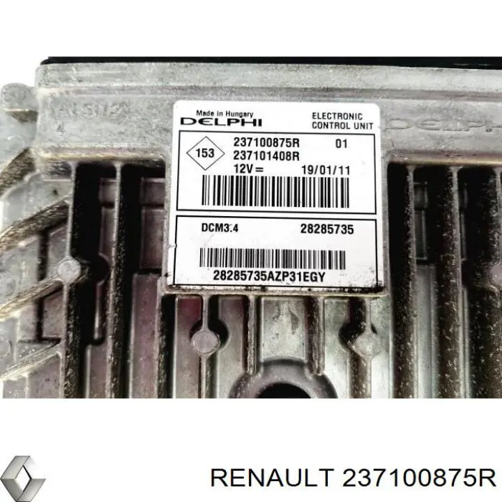 Módulo de direção (Centralina eletrônica) de motor Renault (RVI) 237100875R preço, a partir de 143,02 USD
